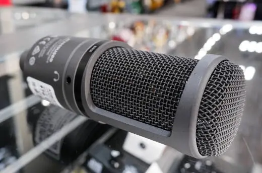 Audio-Technica - AT2020USB+ USB Cardioid Condenser Microphone - Black 2